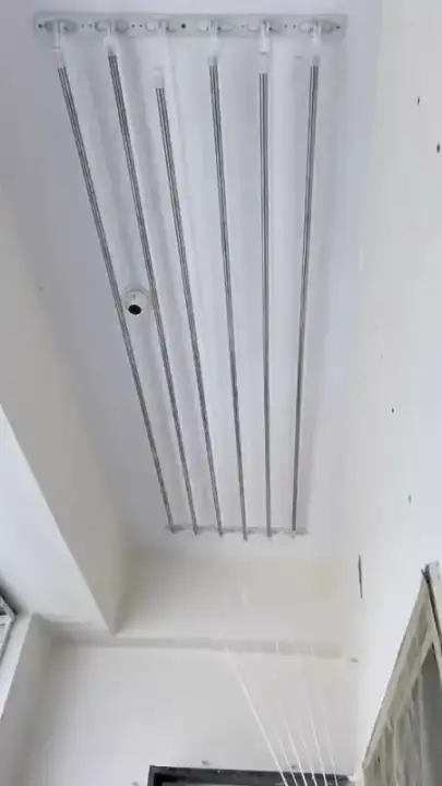 Cloth Hangers installation in Chennai — cloth hangers service by Feather Guard Safety Nets, photo 3