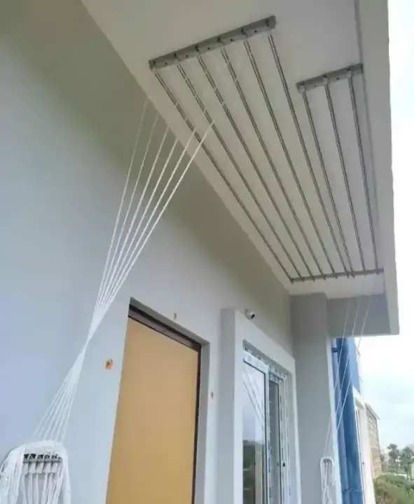 Cloth Hangers installation in Chennai — cloth hangers service by Feather Guard Safety Nets, photo 4