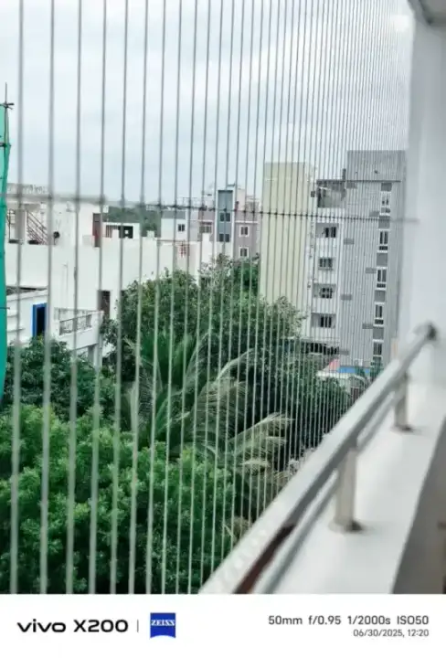 Invisible Grills installation in Chennai — invisible grills service by Feather Guard Safety Nets, photo 2